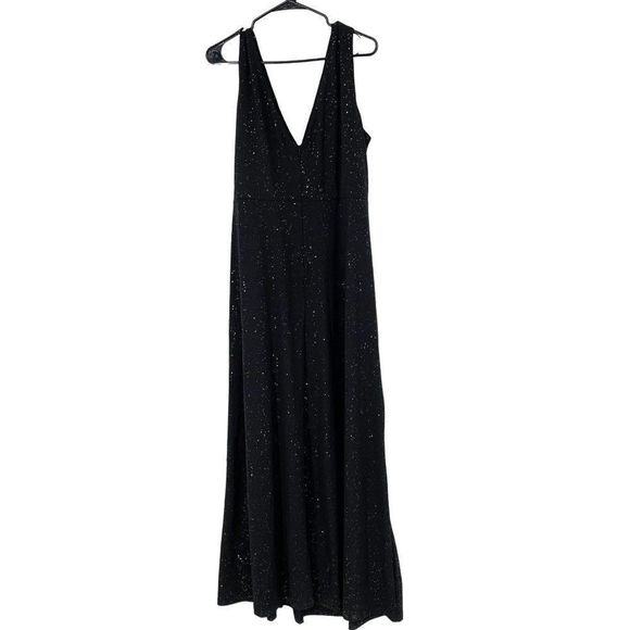Ever Pretty 3X Maxi Gown Dress Evening Event Slit V-neck Sparkle RHH10580 - Picture 7 of 7